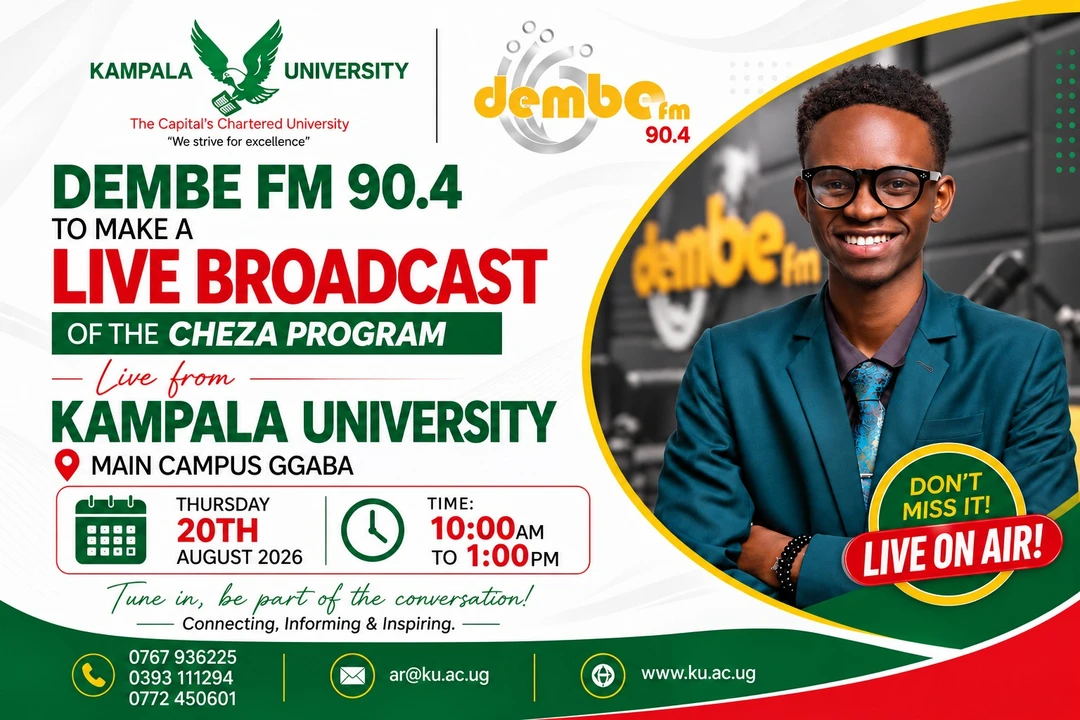 Dembe FM’s Cheza Show Brings Live Radio And Practical Learning To Kampala University