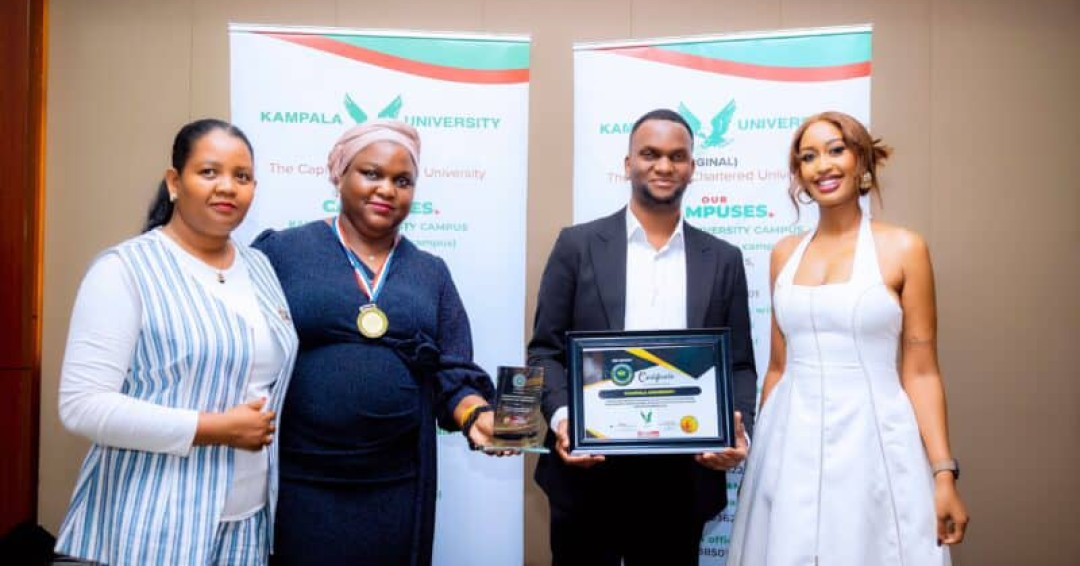 Kampala University Honoured with Prestigious Trailblazer Award at African Academia Awards 2025