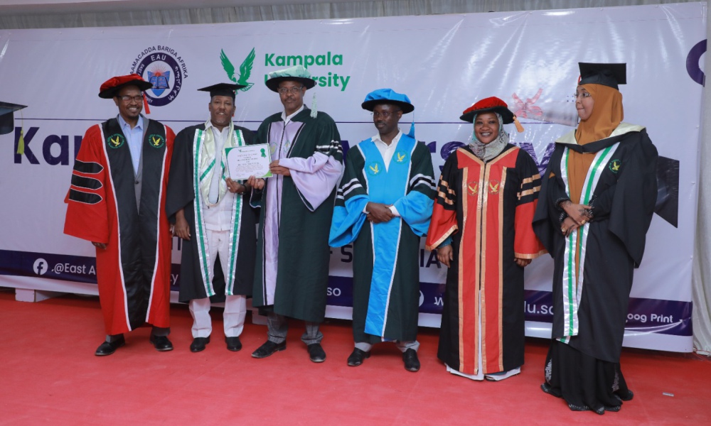 East African University Somalia holds it's 4th Graduation Ceremony in Style
