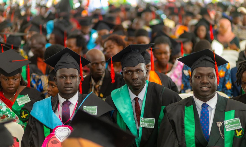 Glamour as thousands Graduate at Kampala University