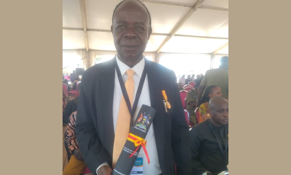 Kampala University Don Honoured with National Independence Jubilee Medal