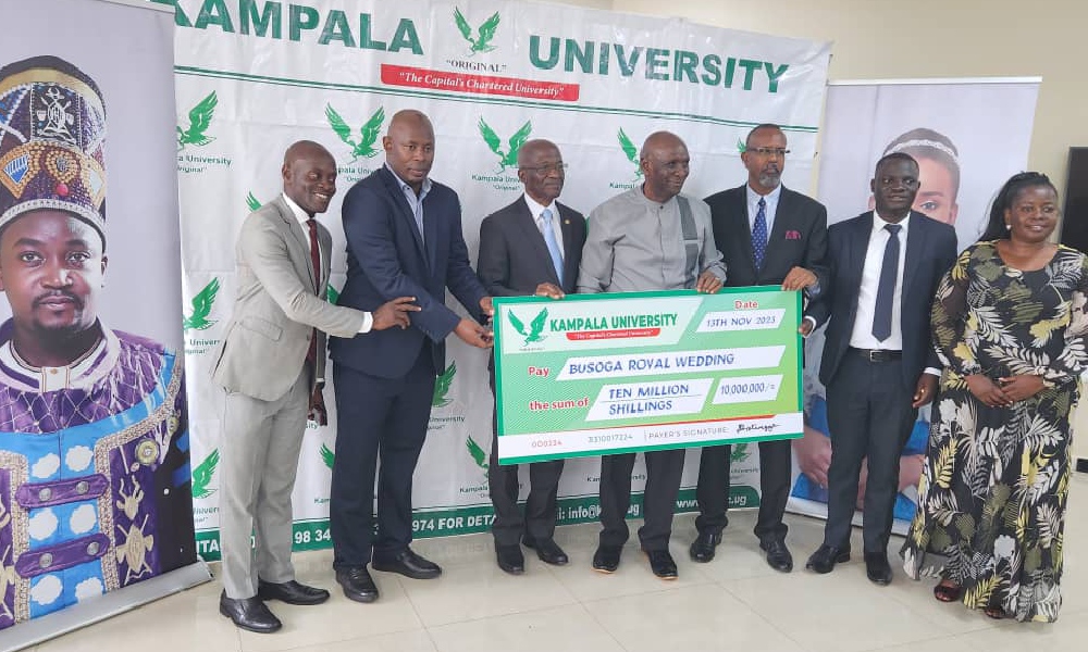 Kampala University Donates 10 Million UGX For Busoga Royal Wedding