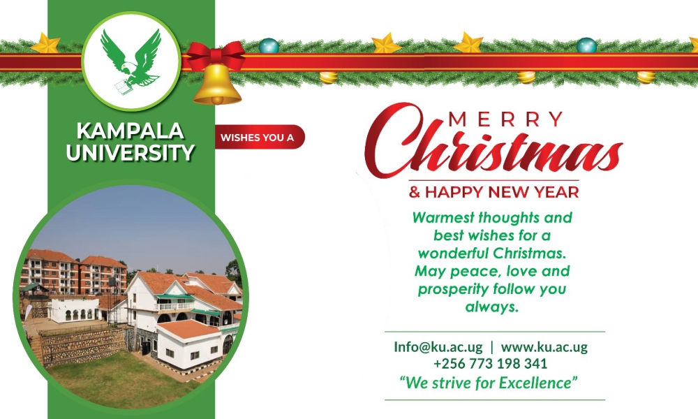 Kampala University Festive Season Message