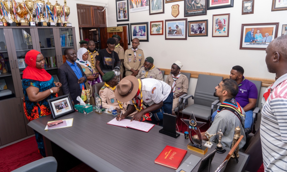 Kampala University Hosts Regional Scout Delegates, Reaffirms Commitment to Scouting Values