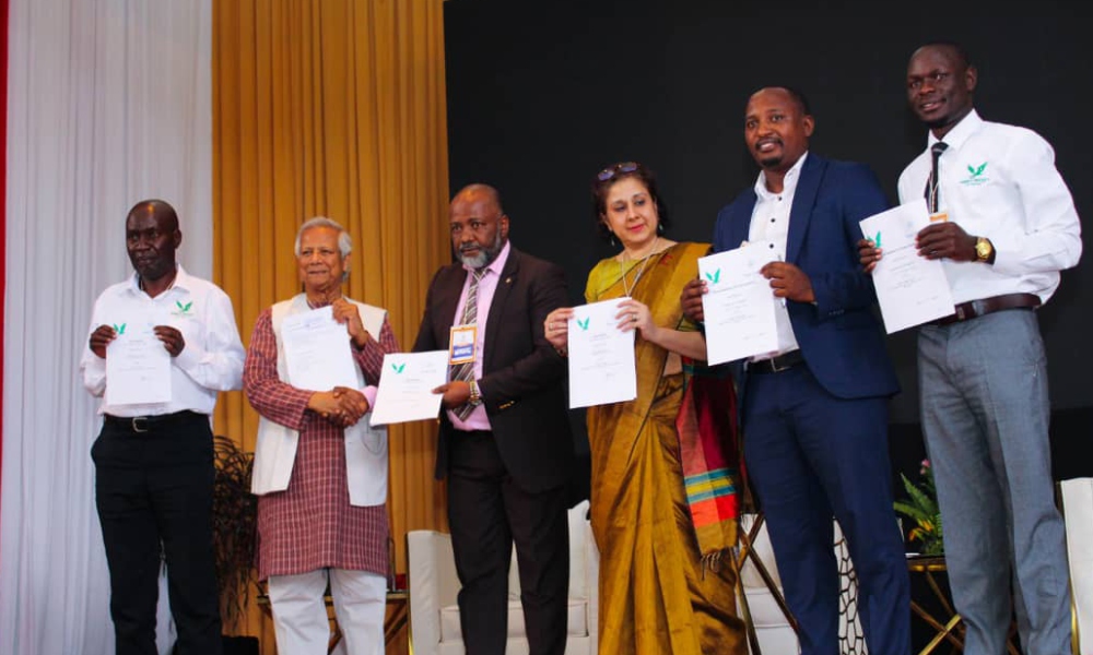 Kampala University signs an MoU with the Yunus Centre