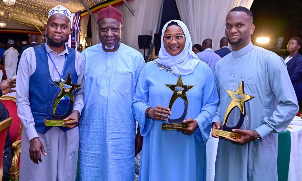 Kampala University Vice-Chancellor and Deputy Honoured at State House