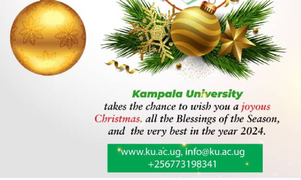 Season's Greetings From Kampala University